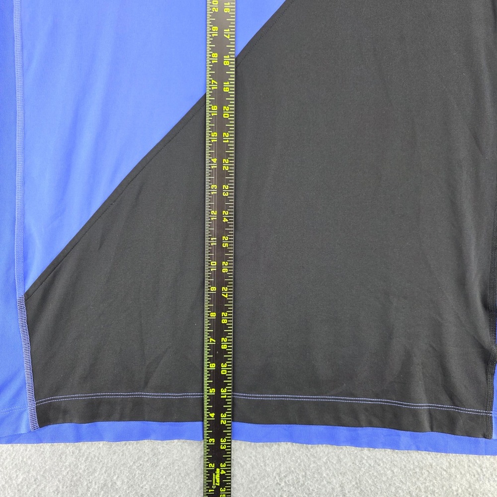 Nike Golf Tour Performance Dri Fit Polo Shirt Men's XL Blue Colorblock Pocket - Picture 10 of 12